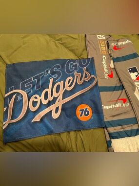 Los Angeles Dodgers Blue Rally Towel - LET'S GO Dodgers